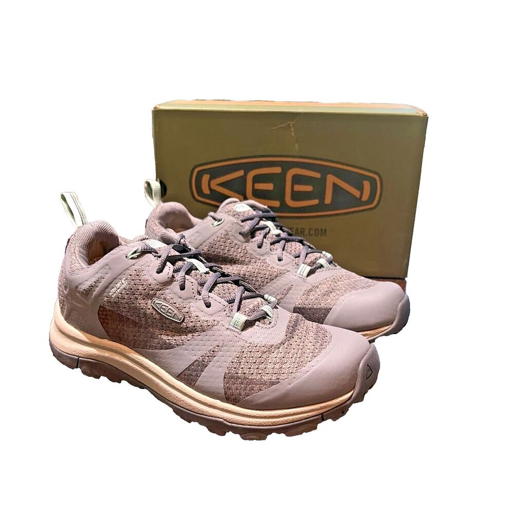 Keen Terradora II WP Women’s Hiking Shoes Steel Grey/Ocean Color Size 6.5 NIB